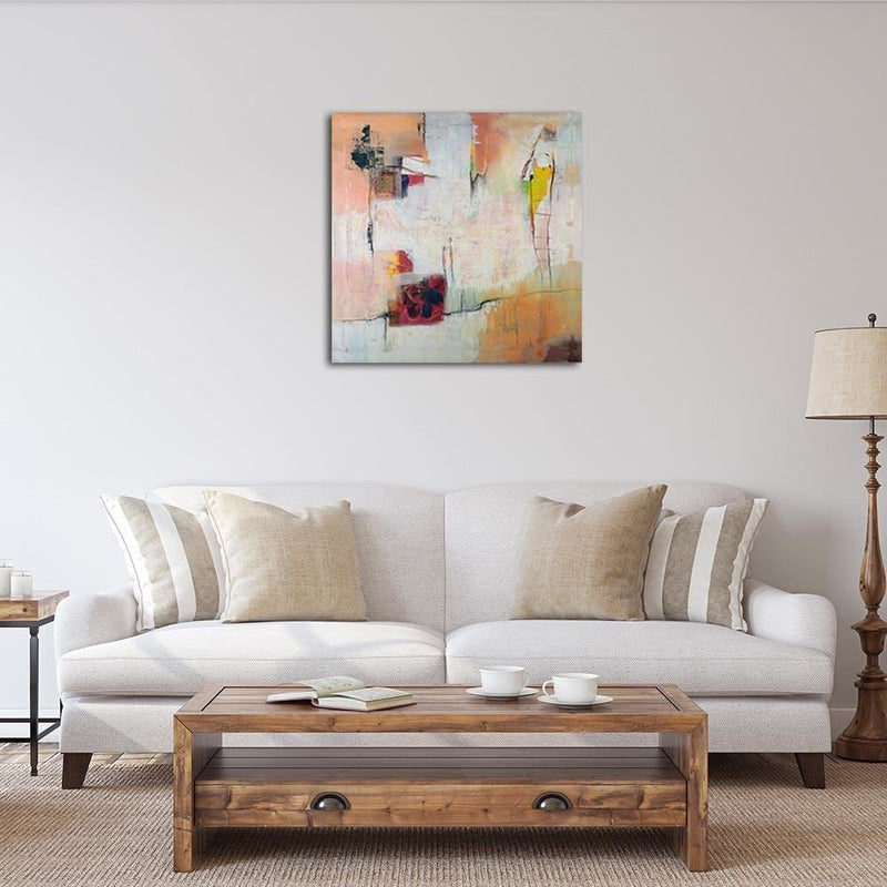 Dekoratīvais panelis - Pastel abstraction 1  80x80 Home Trends Deco