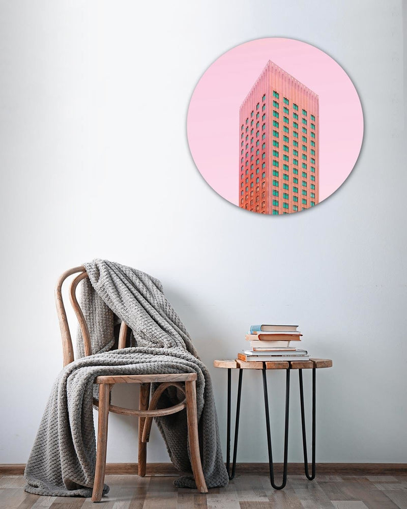 Dekoratīvais panelis - Pink building  Home Trends Deco