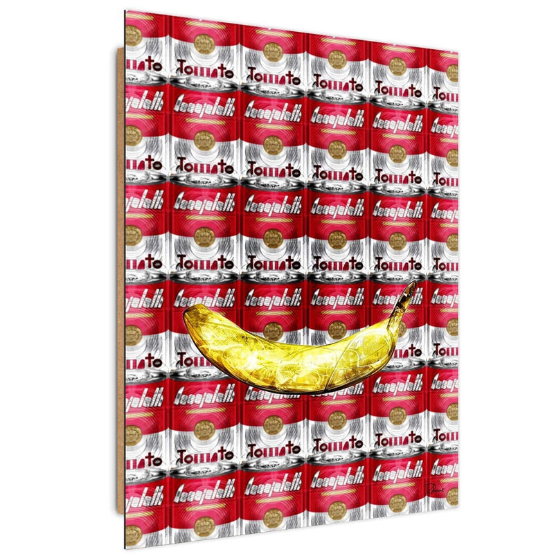 Dekoratīvais panelis - Pop Art Soup Cans Red  Home Trends Deco