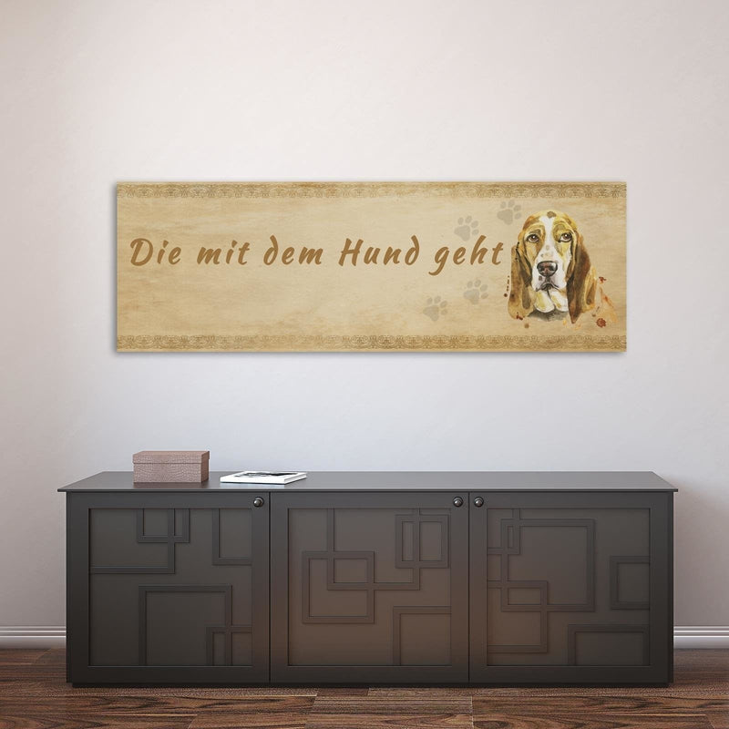 Dekoratīvais panelis - Quote Retro About The Dog 2  Home Trends Deco