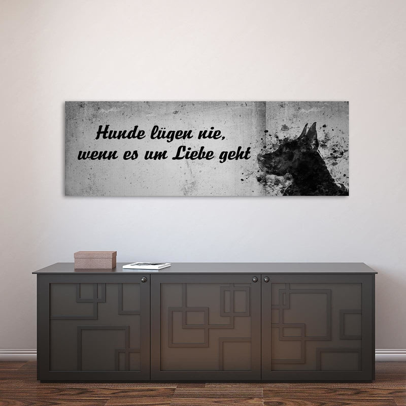 Dekoratīvais panelis - Quote With A Dog  Home Trends Deco