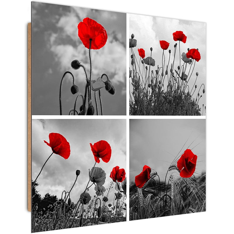 Dekoratīvais panelis - Red Poppies  Home Trends Deco