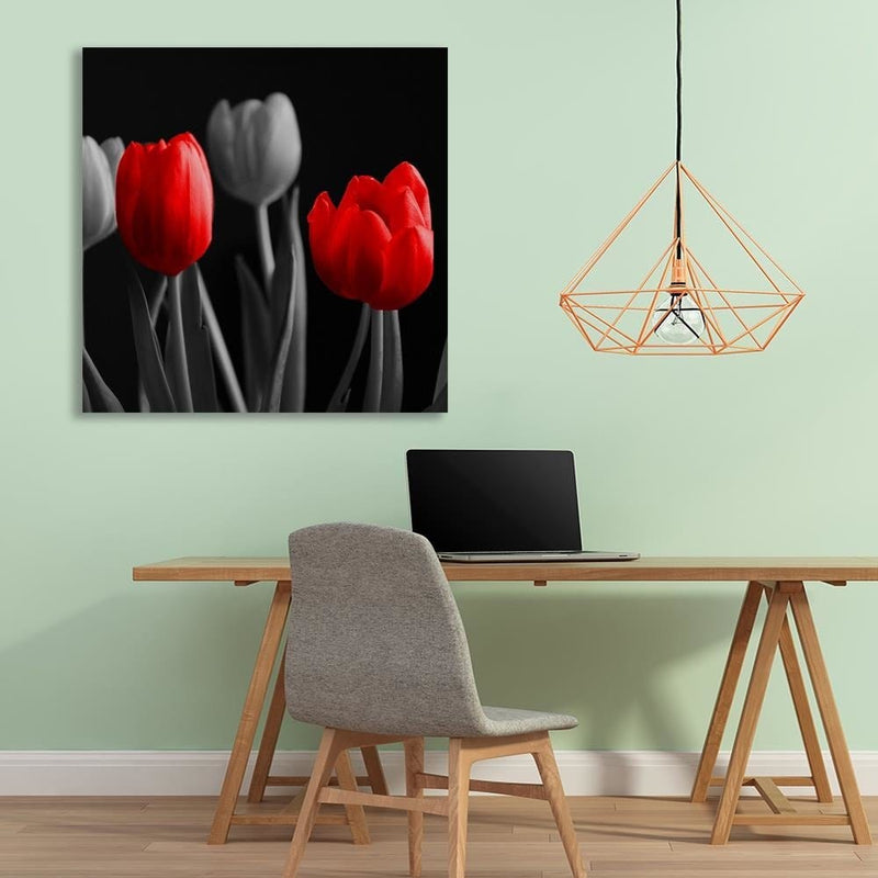 Dekoratīvais panelis - Red Tulips  Home Trends Deco