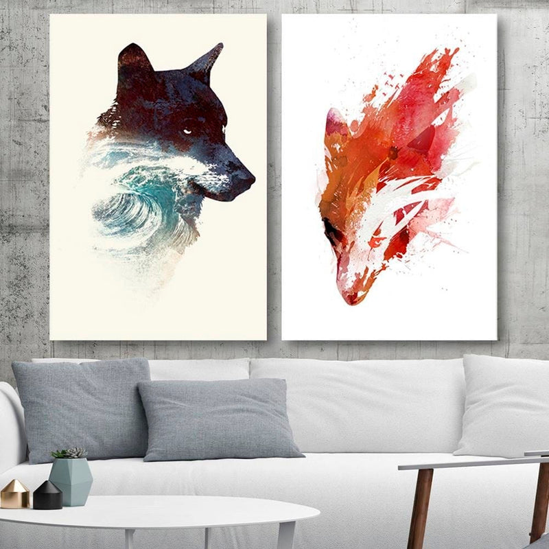 Dekoratīvais panelis - Red Wolf  Home Trends Deco