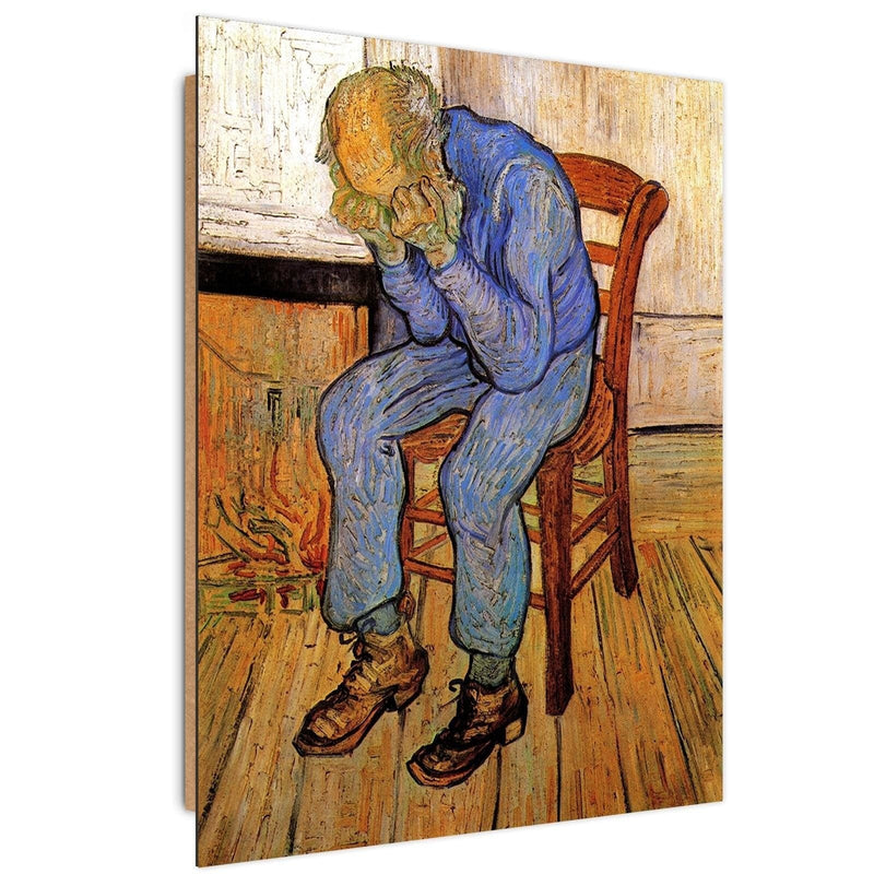 Dekoratīvais panelis - Reproduction of V. Van Gogh "The Old Man in Sadness"  Home Trends Deco