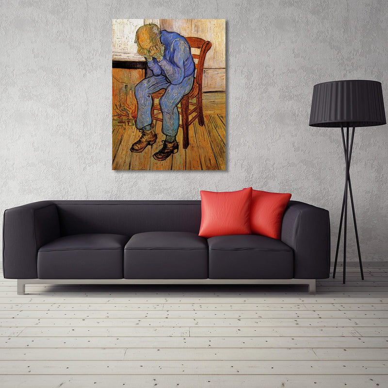 Dekoratīvais panelis - Reproduction of V. Van Gogh "The Old Man in Sadness"  Home Trends Deco