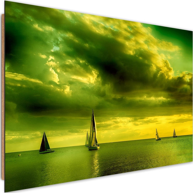 Dekoratīvais panelis - Sailboats At Sea 4  Home Trends Deco