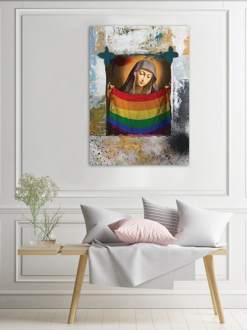 Dekoratīvais panelis - Saint Mary Image Lgbt  Home Trends Deco