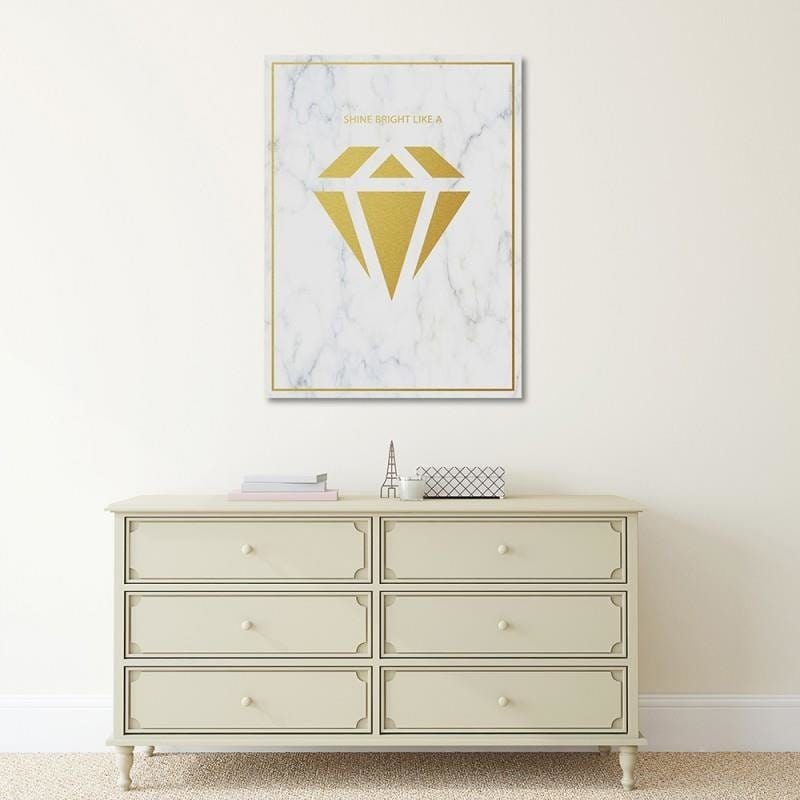 Dekoratīvais panelis - Shine Bright Like A Diamond 3  Home Trends Deco