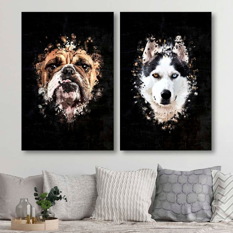 Dekoratīvais panelis - Siberian Husky  Home Trends Deco