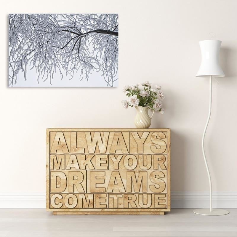 Dekoratīvais panelis - SnowCovered Branches  Home Trends Deco