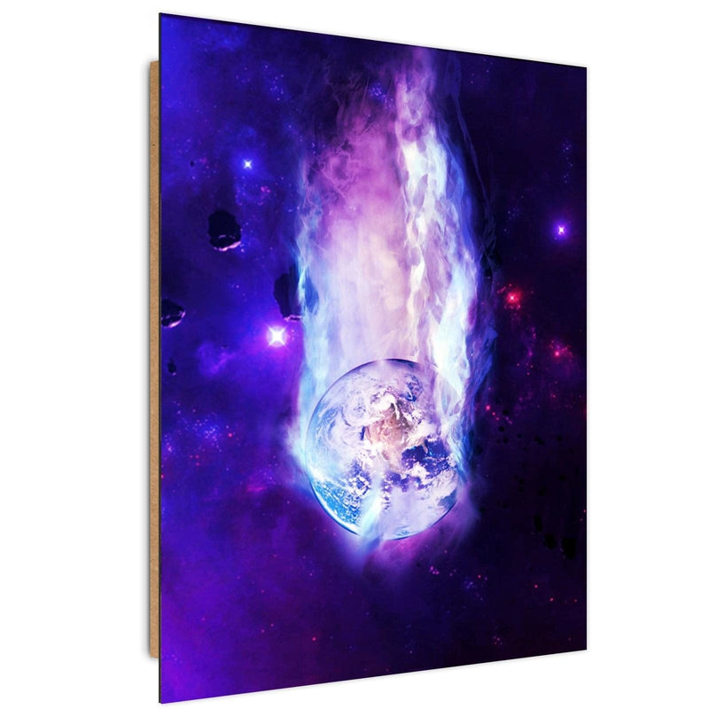 Dekoratīvais panelis - Space Wall Art Purple  Home Trends Deco