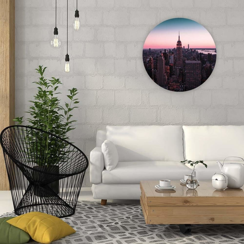 Dekoratīvais panelis - Sunset over the Empire State Building   Home Trends Deco