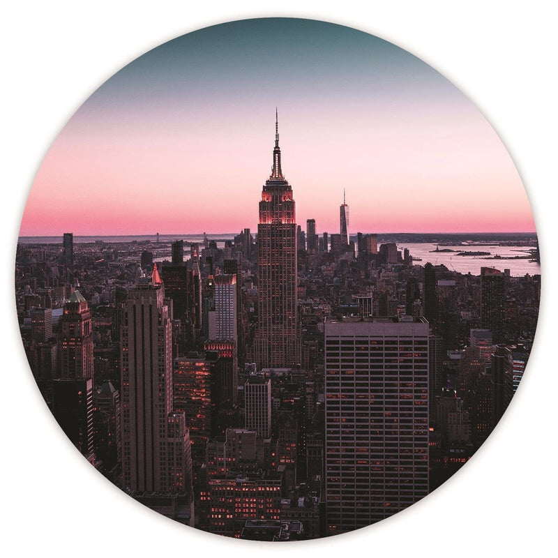 Dekoratīvais panelis - Sunset over the Empire State Building   Home Trends Deco