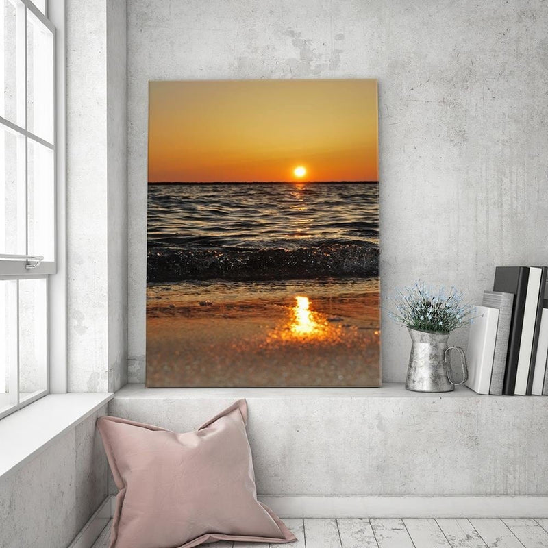 Dekoratīvais panelis - Sunset Over The Sea 2  Home Trends Deco