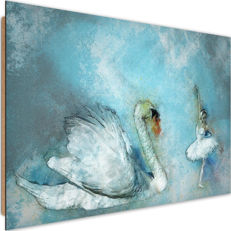 Dekoratīvais panelis - Swan And Ballerina  Home Trends Deco