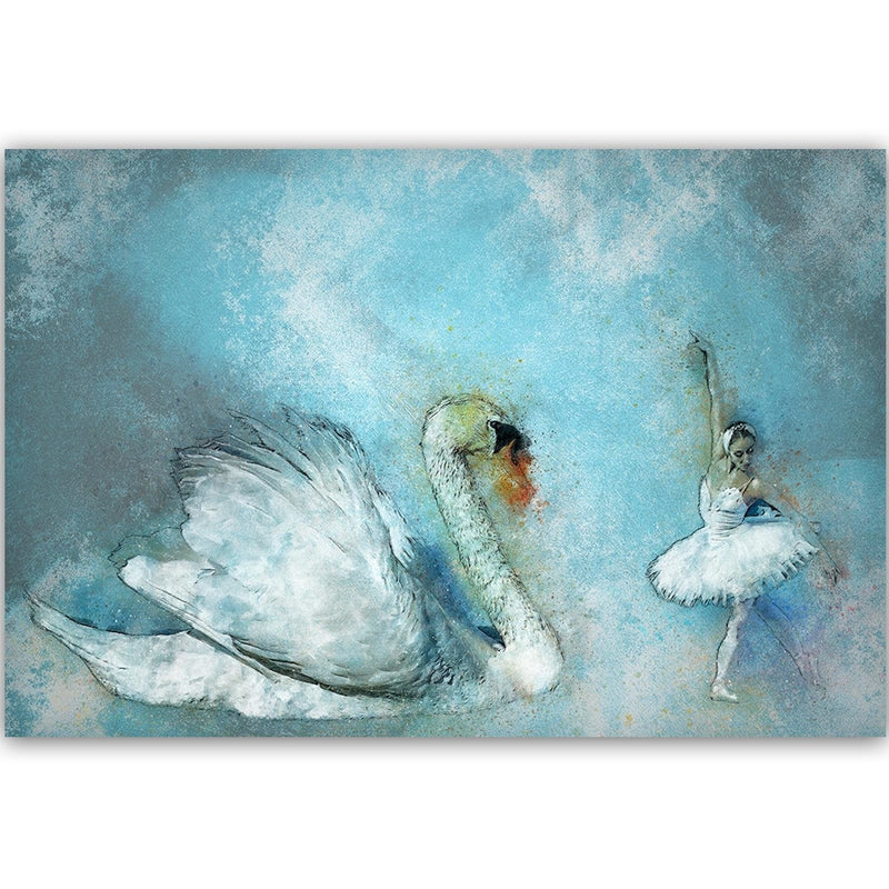 Dekoratīvais panelis - Swan And Ballerina  Home Trends Deco