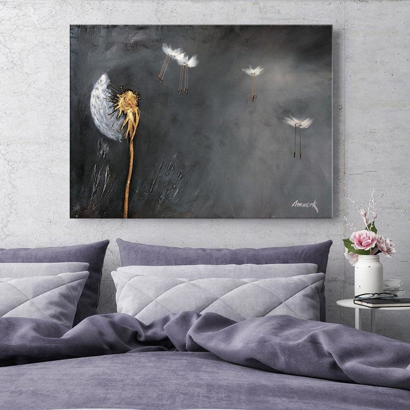 Dekoratīvais panelis - The blower at night   98x68 Home Trends Deco