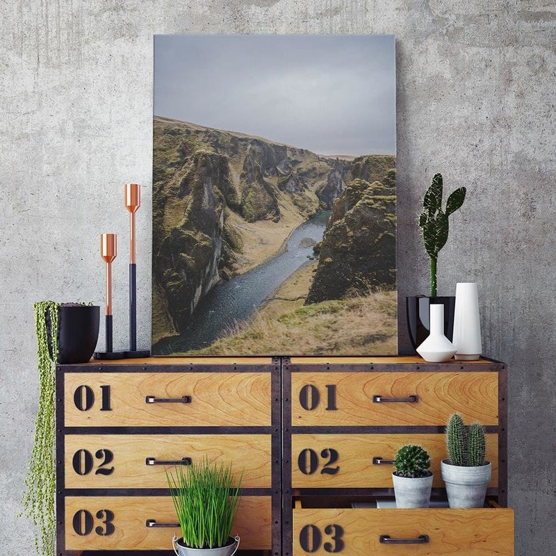 Dekoratīvais panelis - The River Among The Rocks  Home Trends Deco