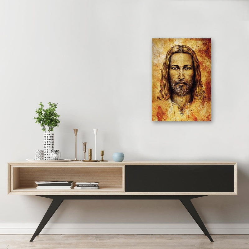 Dekoratīvais panelis - The Shroud Of Turin Face Of Jesus Christ  Home Trends Deco