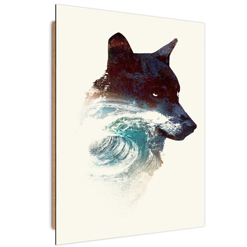 Dekoratīvais panelis - The Wolf And The Waves  Home Trends Deco