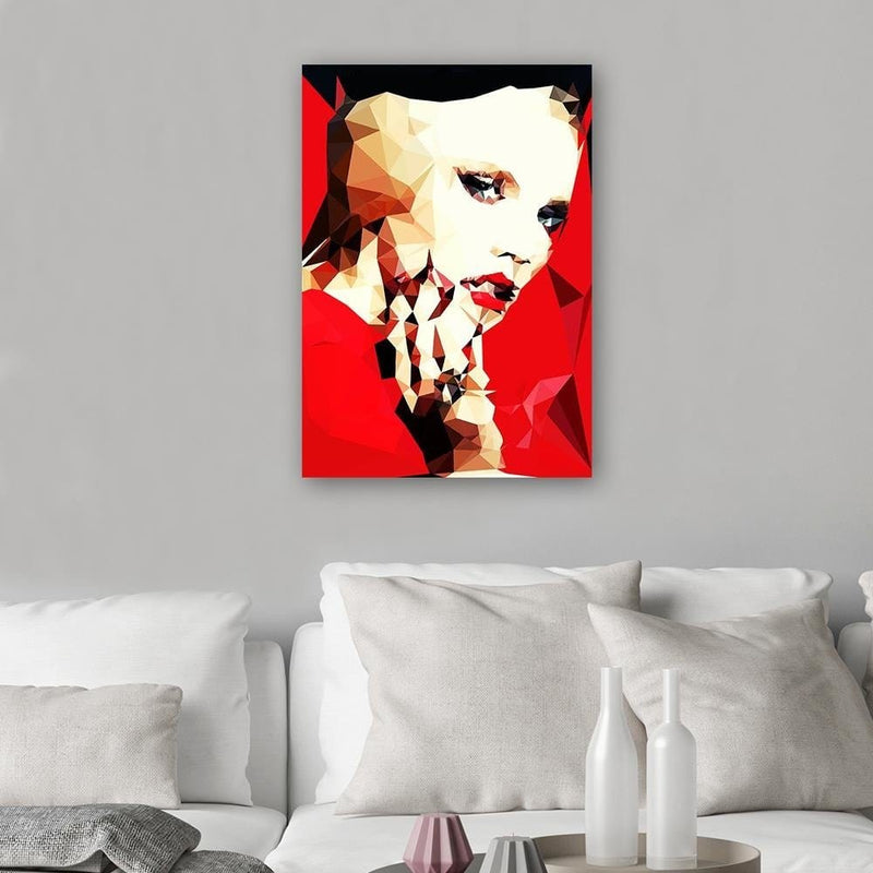 Dekoratīvais panelis - The Woman In Red  Home Trends Deco