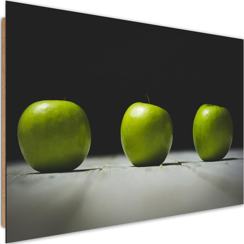 Dekoratīvais panelis - Three Green Apples  Home Trends Deco