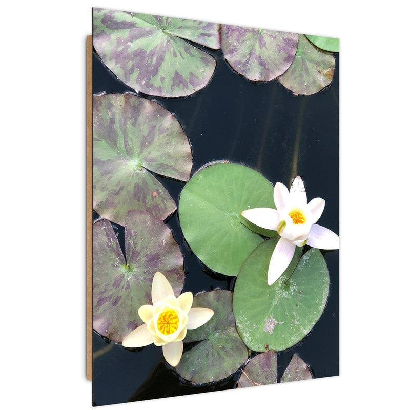 Dekoratīvais panelis - Two Water Lilies  Home Trends Deco