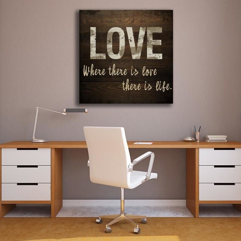 Dekoratīvais panelis - Where There Is Love  Home Trends Deco