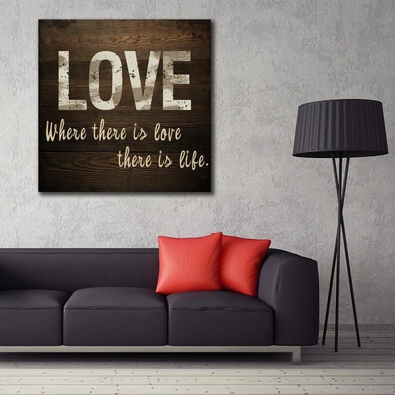 Dekoratīvais panelis - Where There Is Love  Home Trends Deco