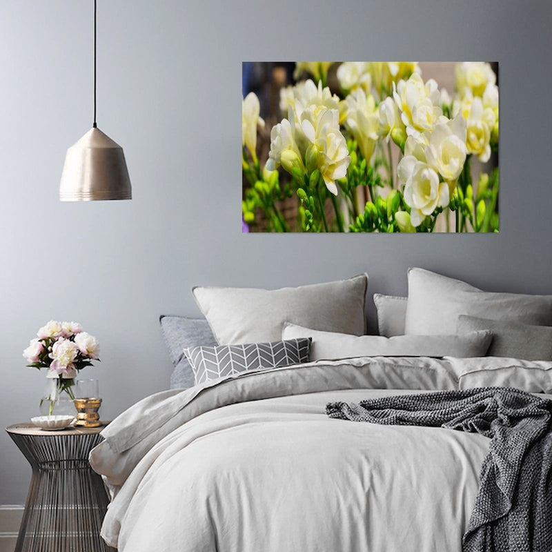 Dekoratīvais panelis - White flowers  Home Trends Deco