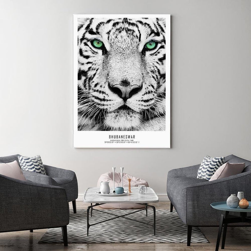 Dekoratīvais panelis - White Tiger  Home Trends Deco