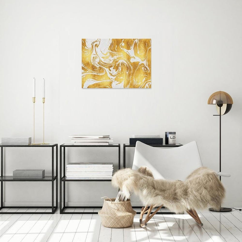 Dekoratīvais panelis - WhiteGold Abstraction  Home Trends Deco