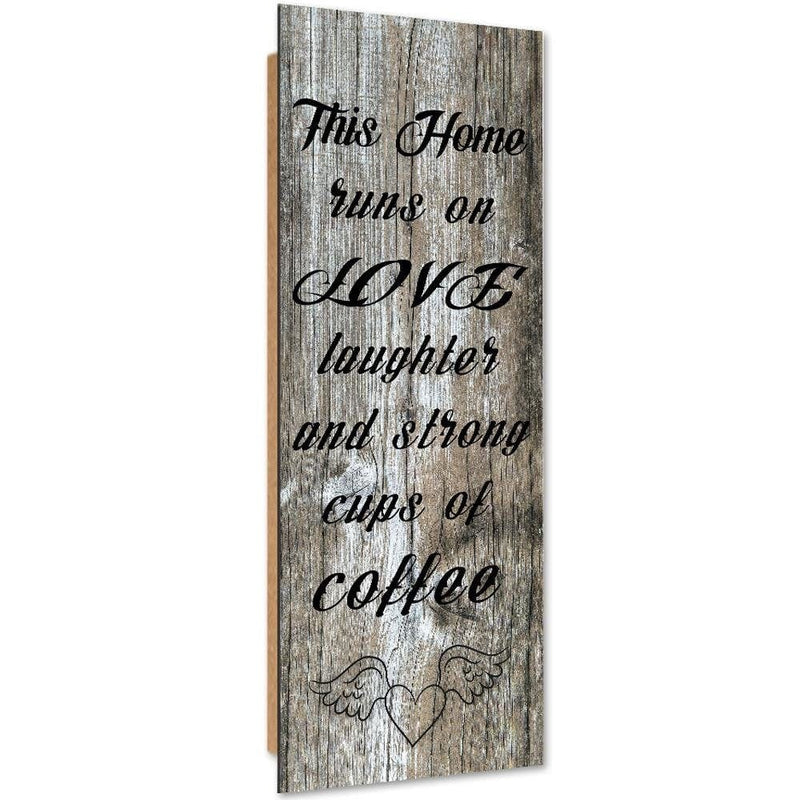 Dekoratīvais panelis - With A Heart For Coffee  Home Trends Deco