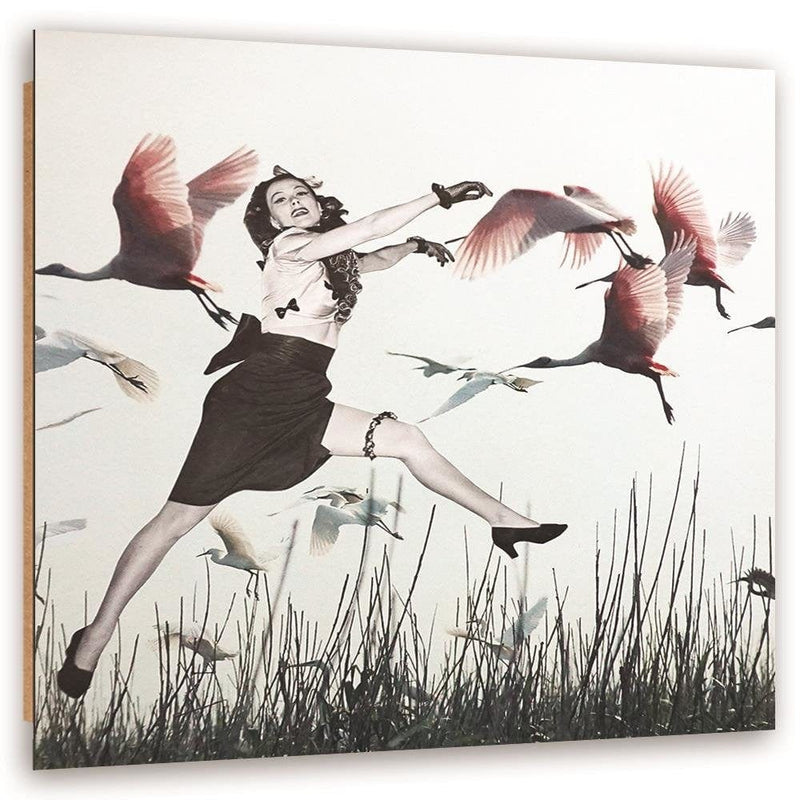 Dekoratīvais panelis - Woman And Geese  Home Trends Deco