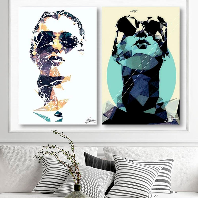 Dekoratīvais panelis - Woman In Glasses 1  Home Trends Deco