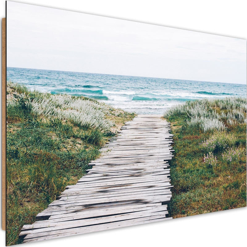 Dekoratīvais panelis - Wooden Path To The Seas  Home Trends Deco