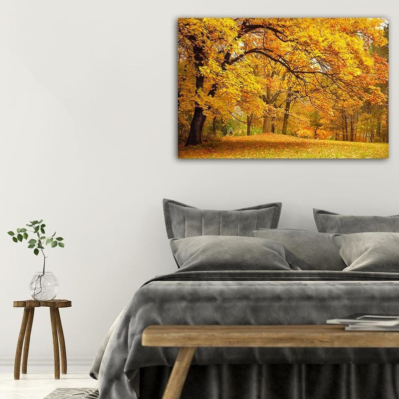 Dekoratīvais panelis - Yellow Autumn Trees  Home Trends Deco