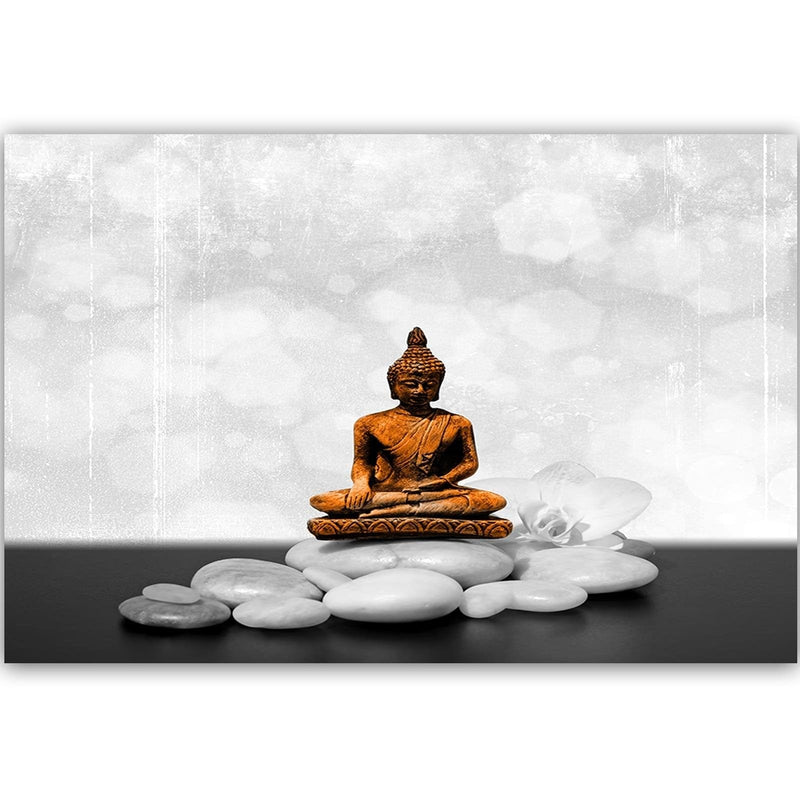 Dekoratīvais panelis - Zen Buddha On The Rocks 1  Home Trends Deco