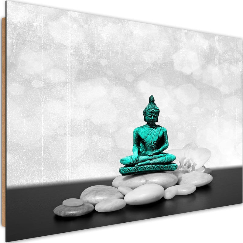 Dekoratīvais panelis - Zen Buddha On The Rocks  Home Trends Deco