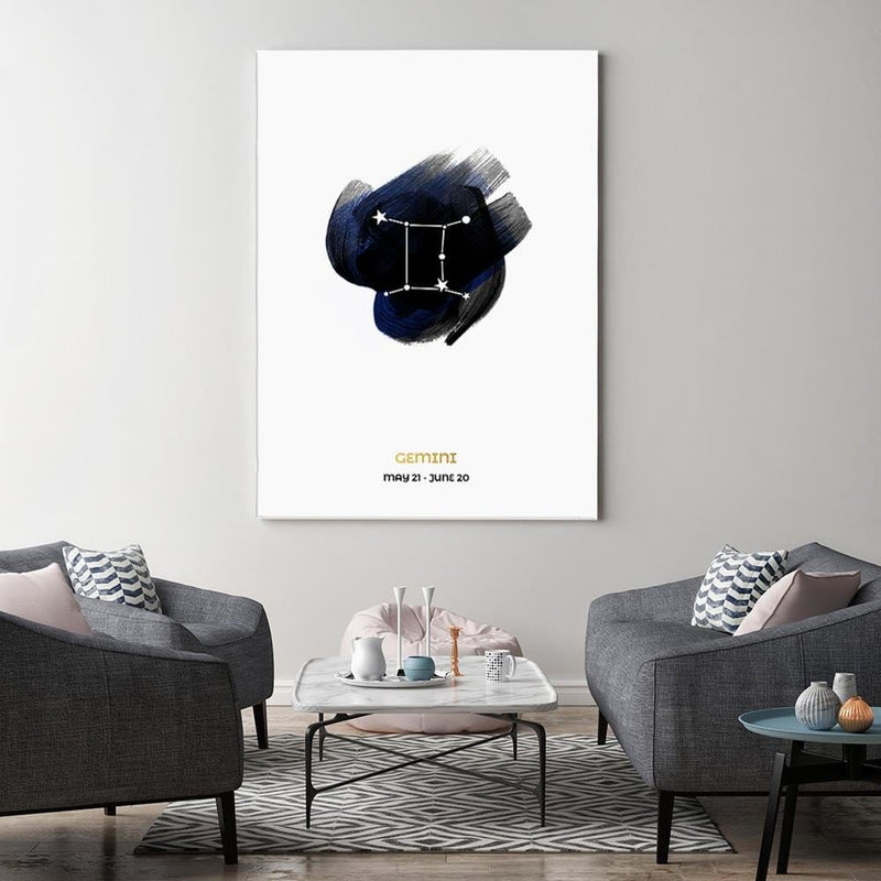 Dekoratīvais panelis - Zodiac Sign Gemini  Home Trends Deco