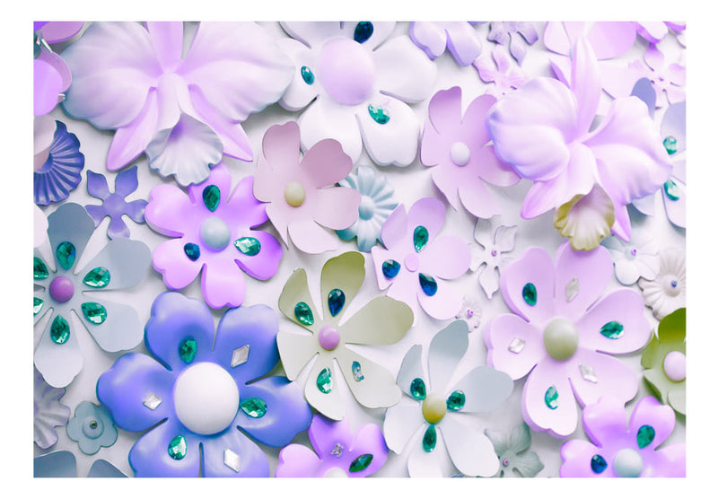 Fototapetes ar ziediem - Violets saldums