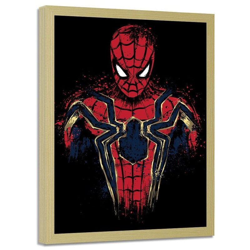 Glezna bēšā rāmī - Infinity Spider Red  Home Trends DECO