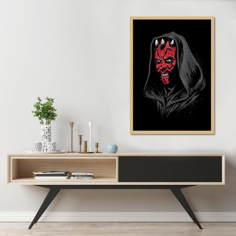 Glezna bēšā rāmī - Lord Assassin Red  Home Trends DECO