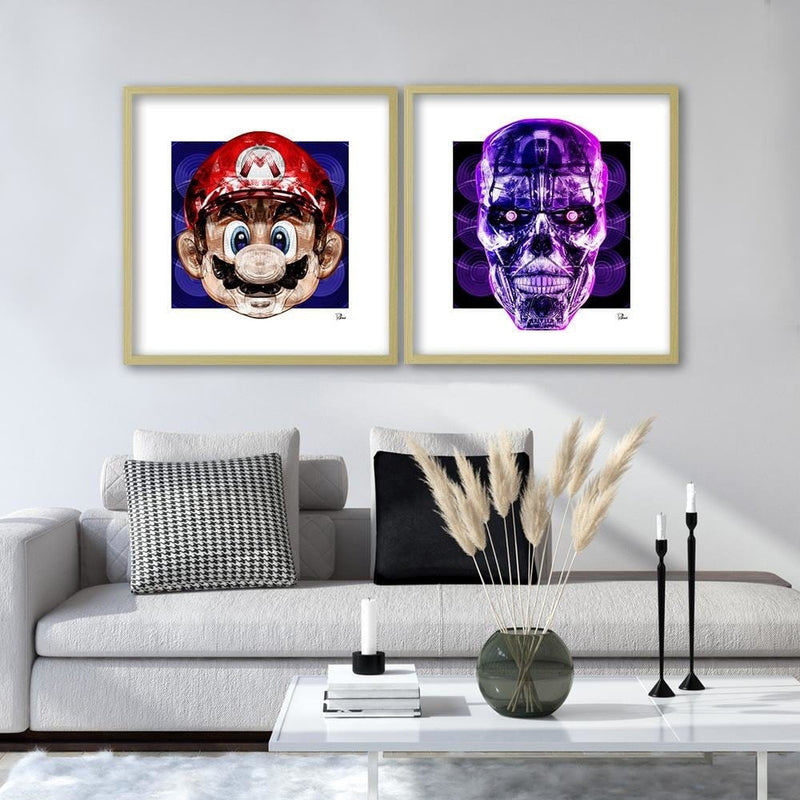 Glezna bēšā rāmī - Mario  Home Trends DECO