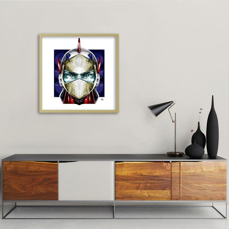 Glezna bēšā rāmī - Mask Japanese Hero  Home Trends DECO