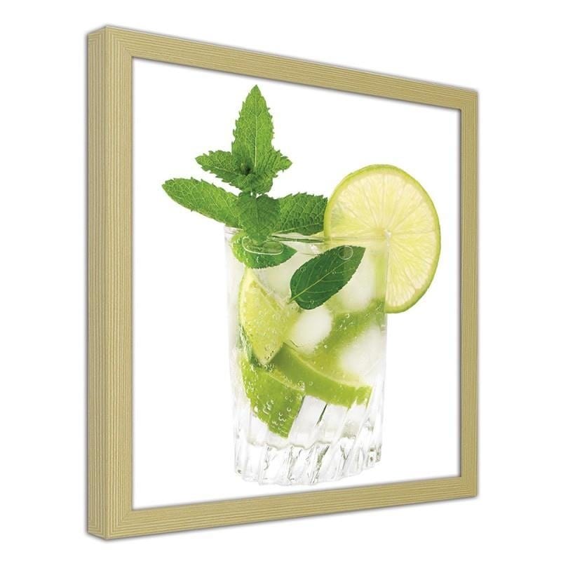 Glezna bēšā rāmī - Mojito  Home Trends DECO