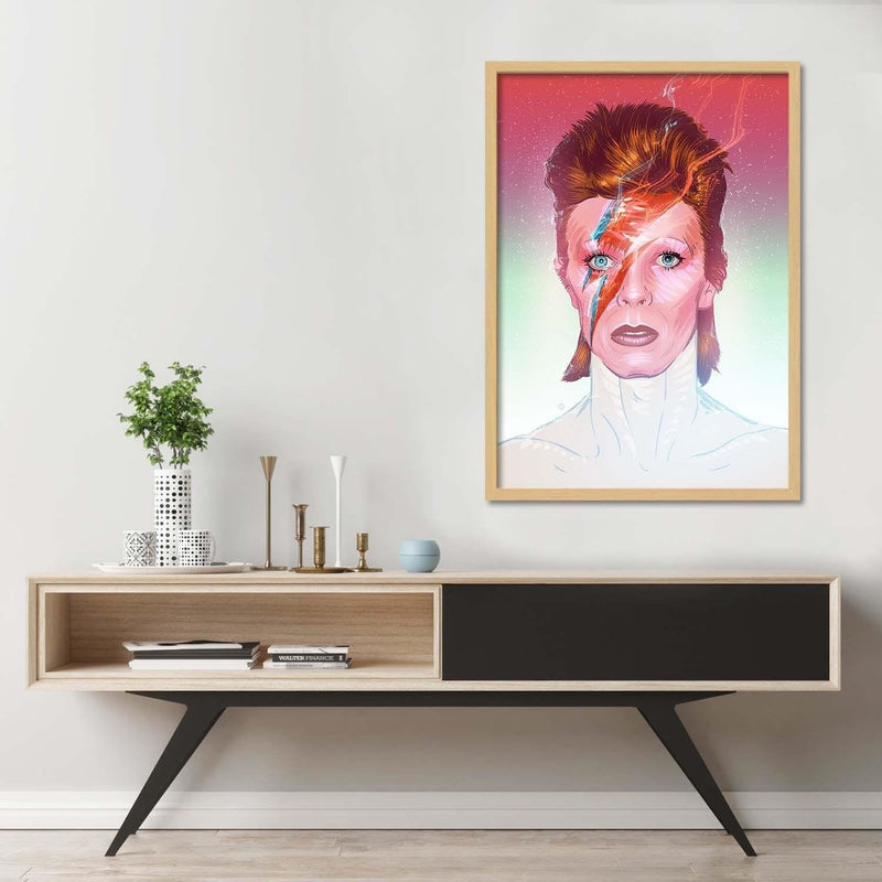 Glezna bēšā rāmī - Music Legend Decor  Home Trends DECO