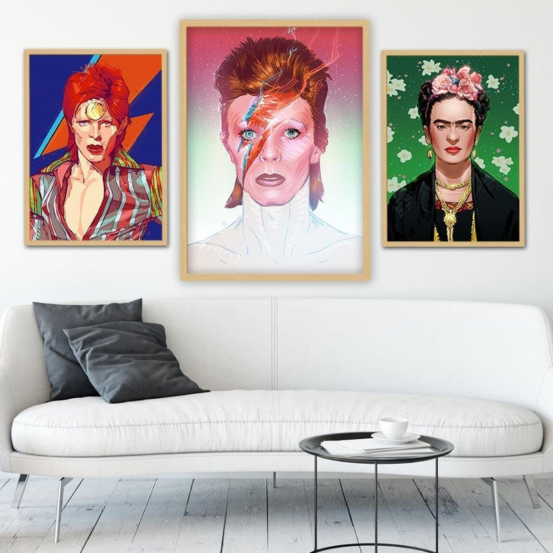 Glezna bēšā rāmī - Music Legend Decor  Home Trends DECO