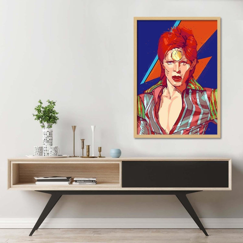 Glezna bēšā rāmī - Music Legend  Home Trends DECO